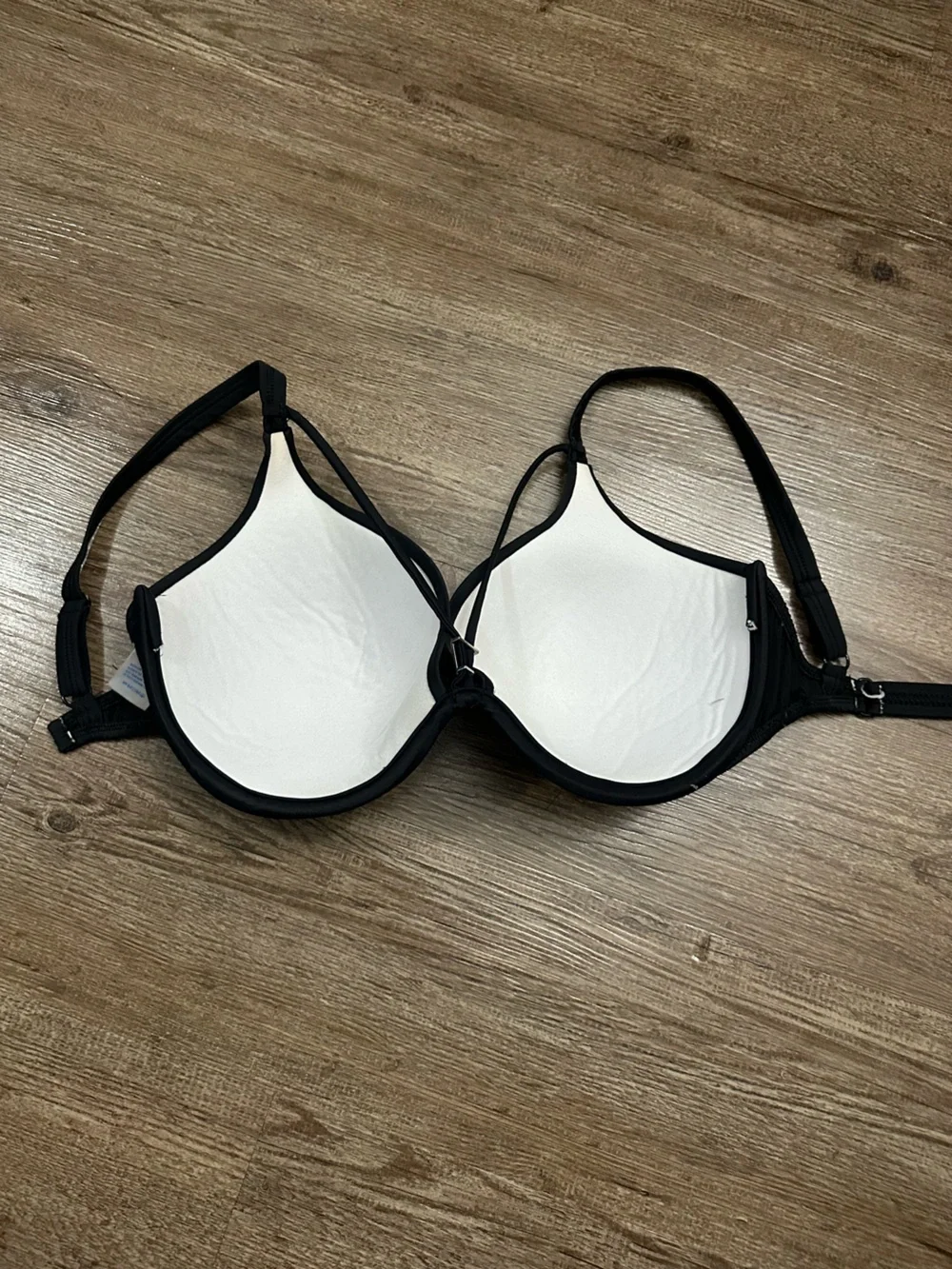 VENUS Black Molded Bikini Top